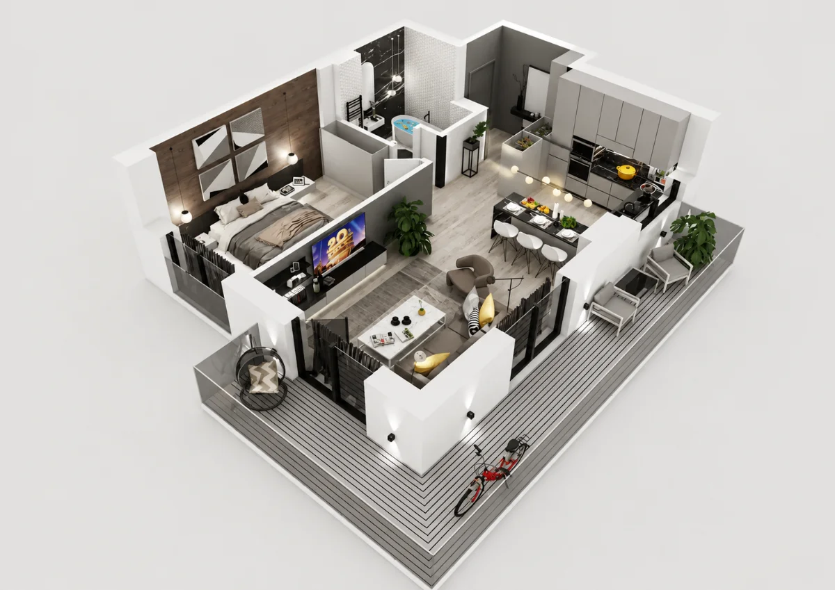 SOHO Residence 2 camere