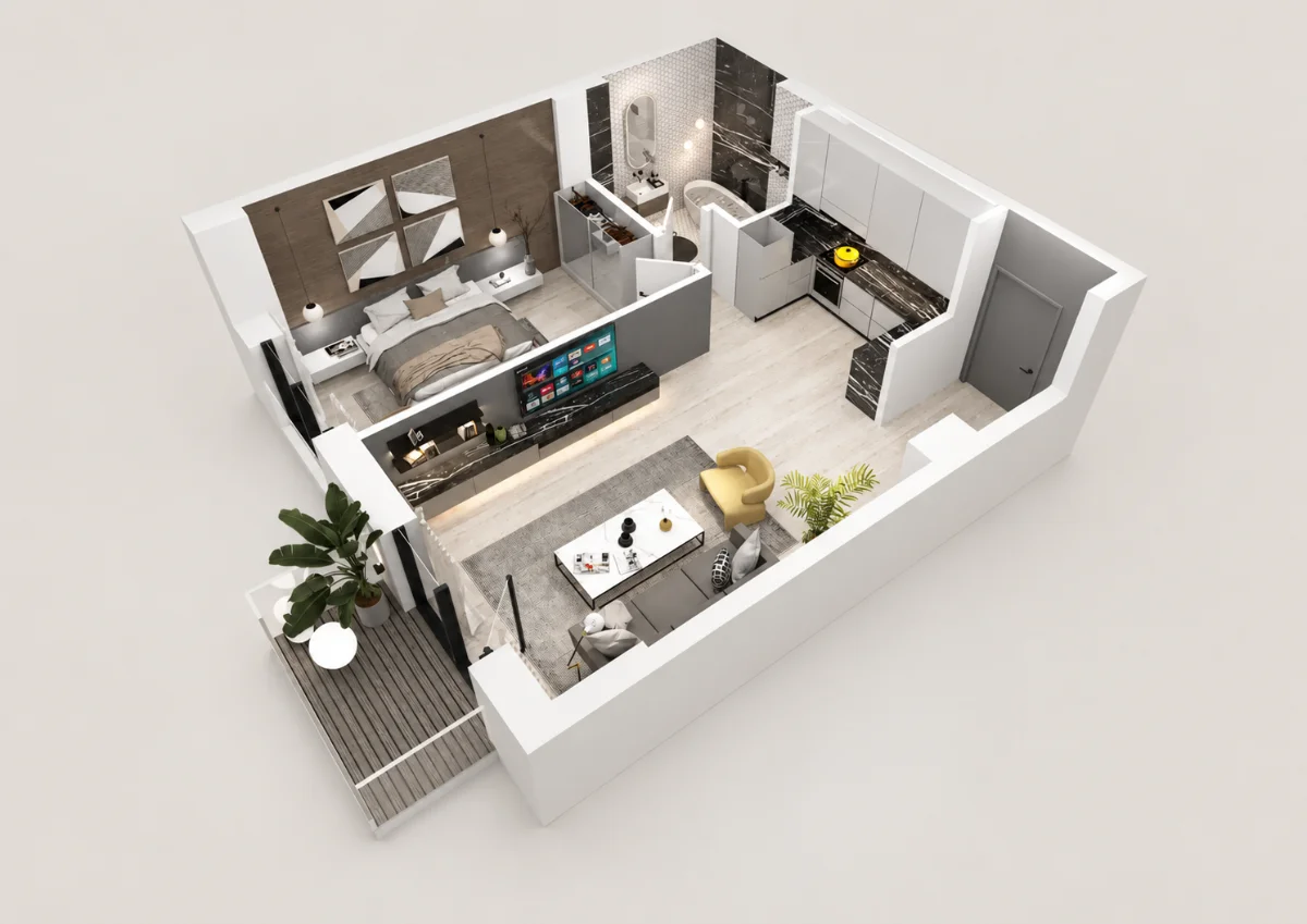 SOHO Residence 2 camere