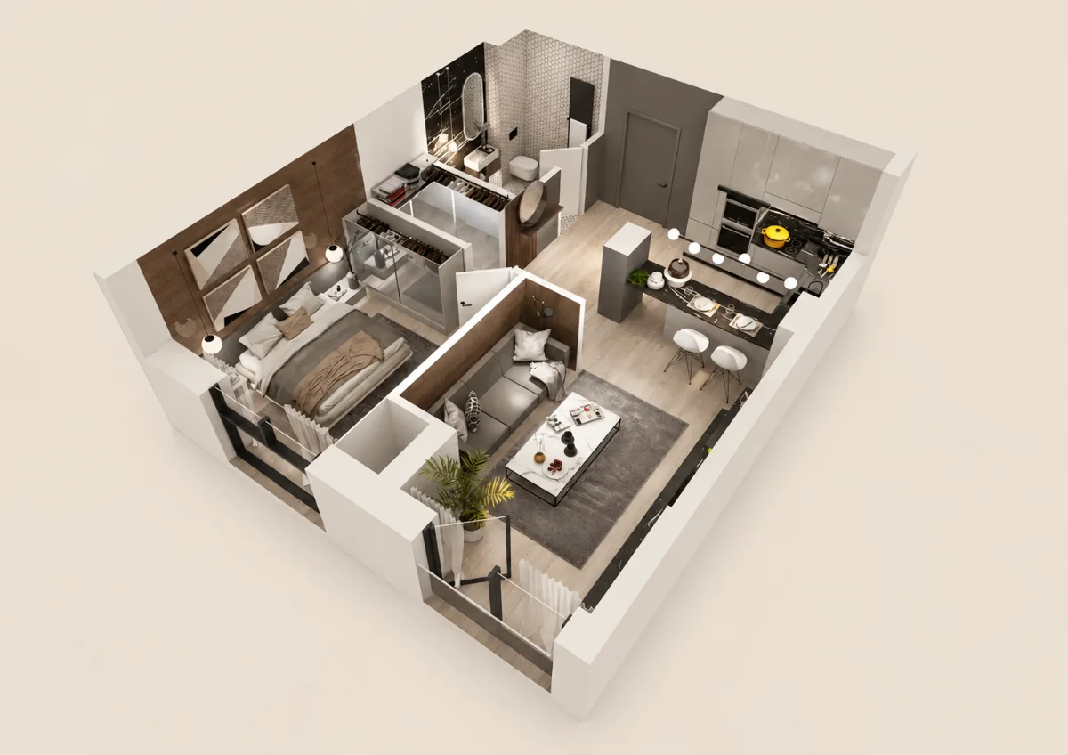 SOHO Residence 2 camere