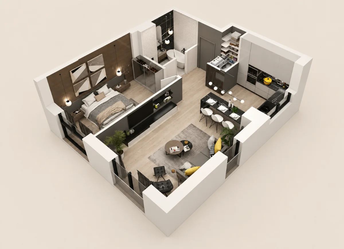 SOHO Residence 2 camere