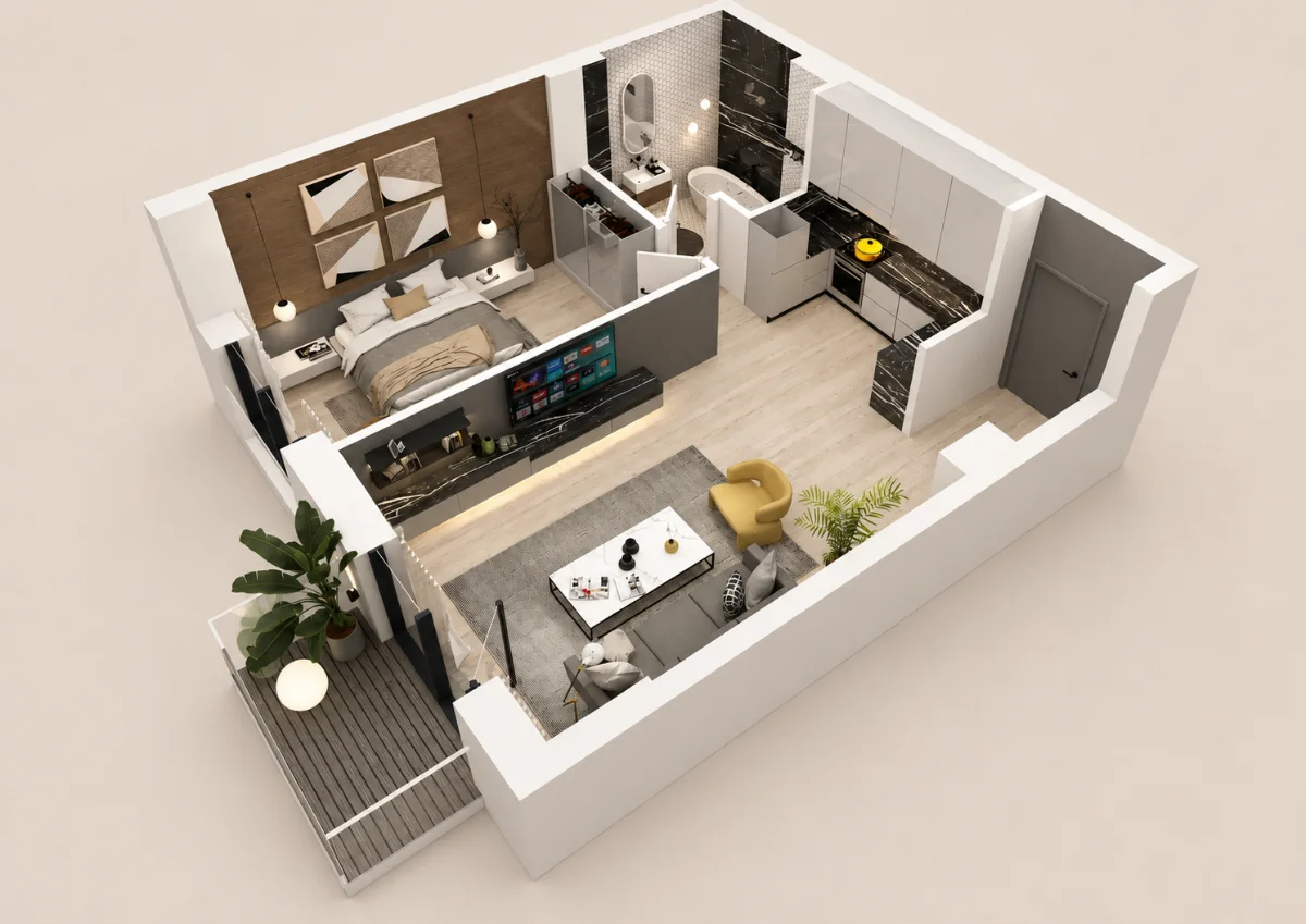 SOHO Residence 2 camere