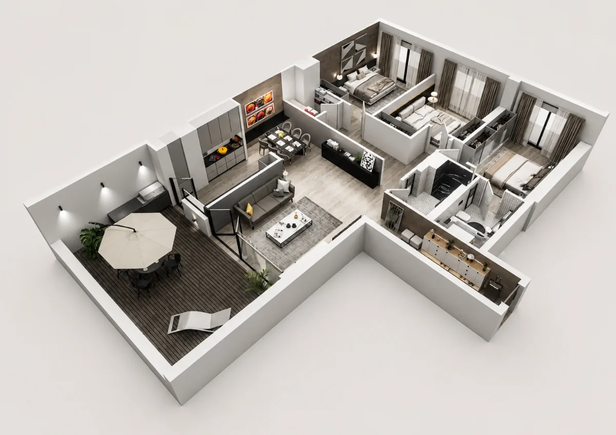 SOHO Residence 4 camere